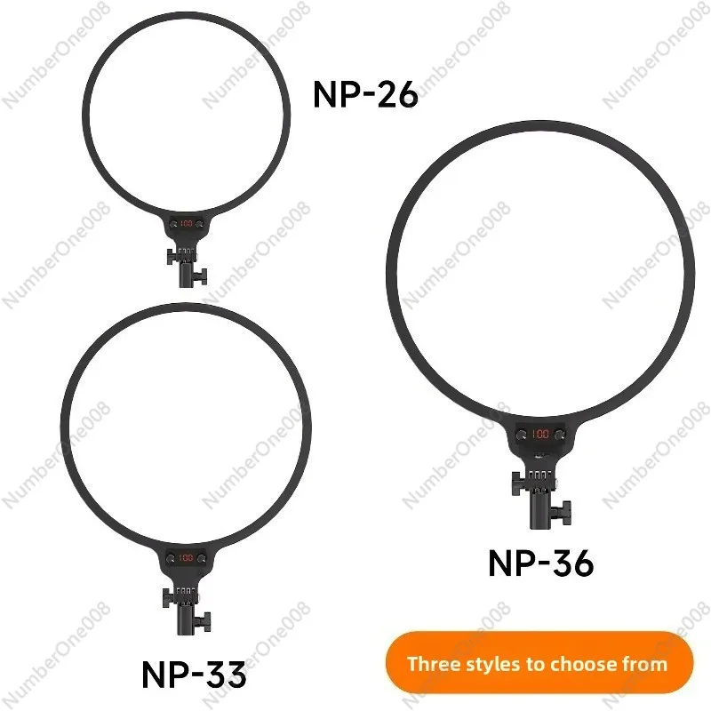 Beauty Makeup Camera - 360 ° Lampu Cincin Berputar dengan