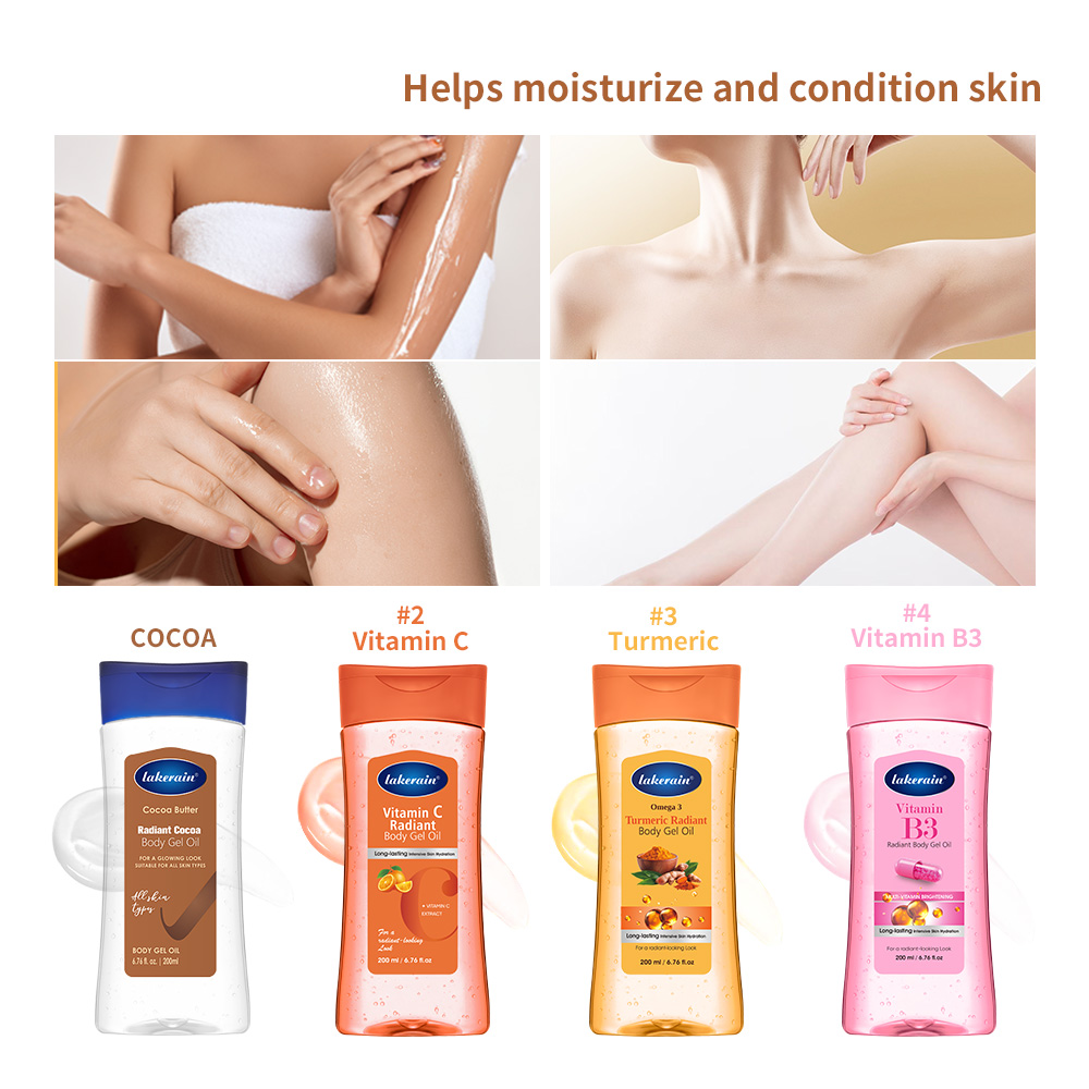 Vitamin C Serum Face - Minyak Gel Tubuh Vitamin C Kunyit