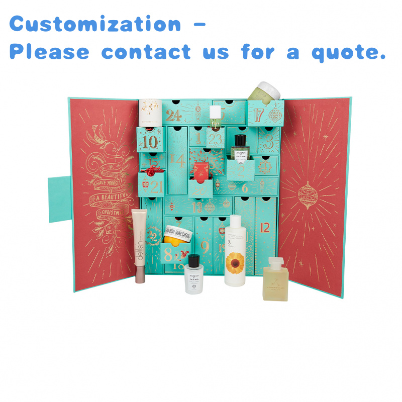 Beauty Makeup Advent Calendar - Kotak Kalender Advent Kecantikan Kustom 24
