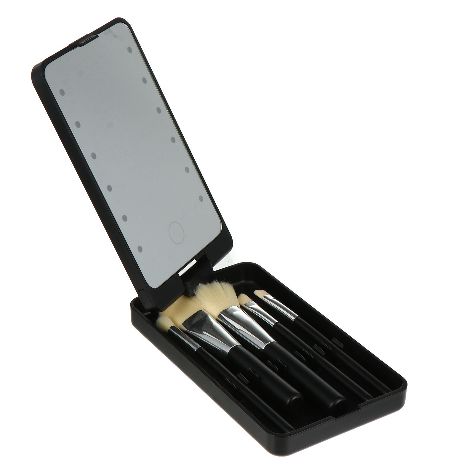 Beauty Makeup Vanity Set - 5Pcs Set Cermin Rias LED Lipat