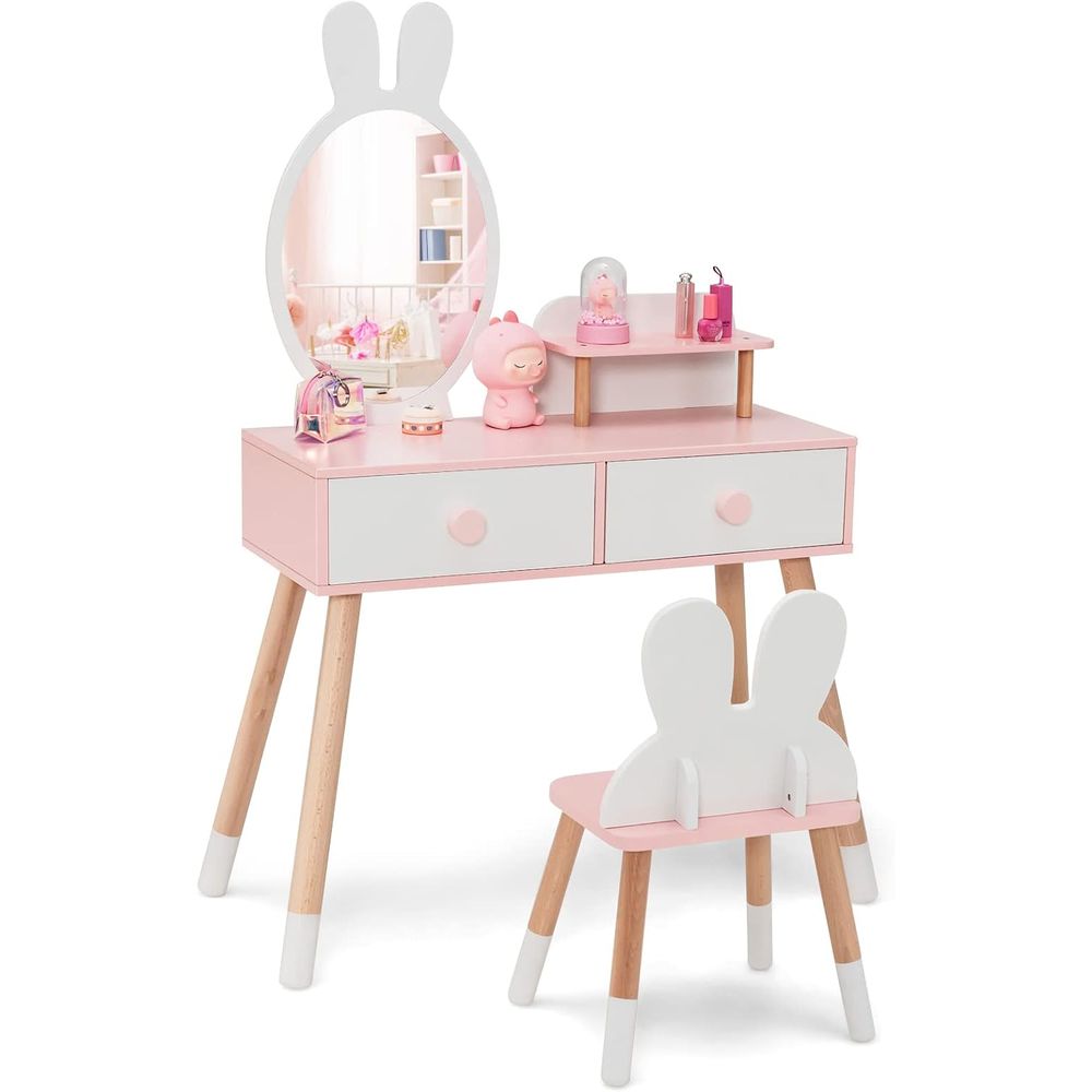 Beauty Makeup Vanity Set - Meja Rias Anak EY Kids, Set