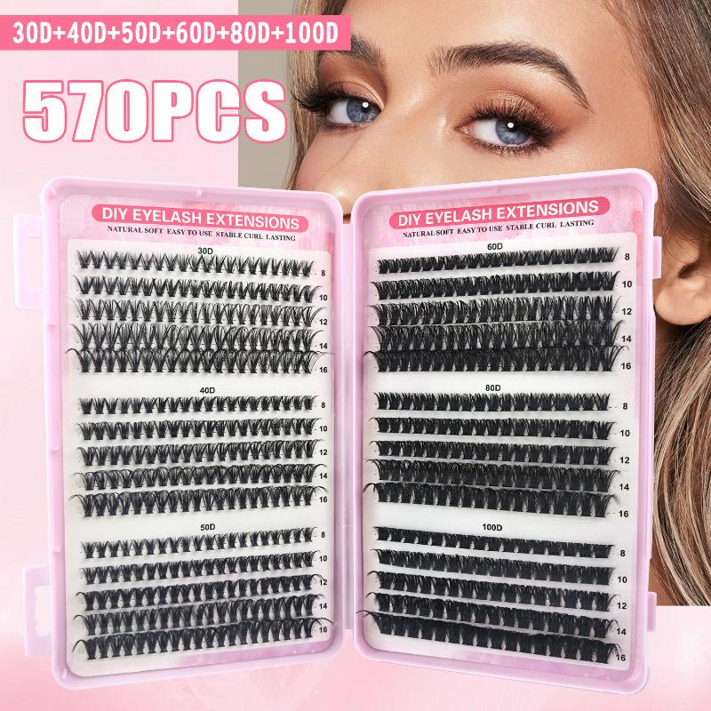 Beauty Makeup Book - Bulu Mata Individual 570pcs 30D 40D