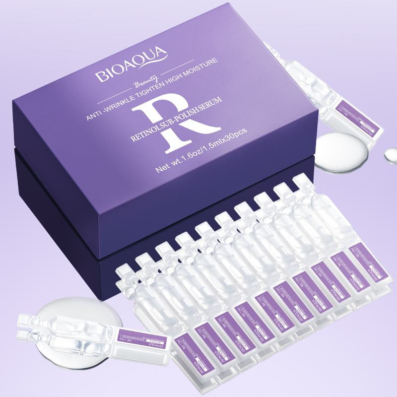 30pcs BIOAQUA Retinol Vitamin  - Vitamin C Serum Face ulasan dan harga