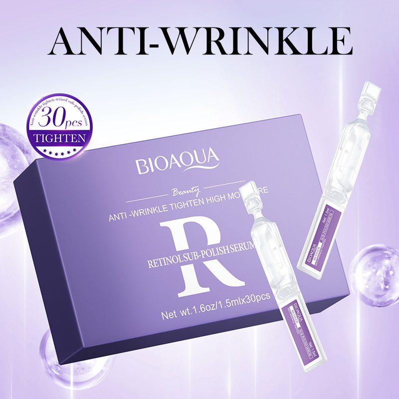 30pcs BIOAQUA Retinol Vitamin  - Vitamin C Serum Face ulasan dan harga