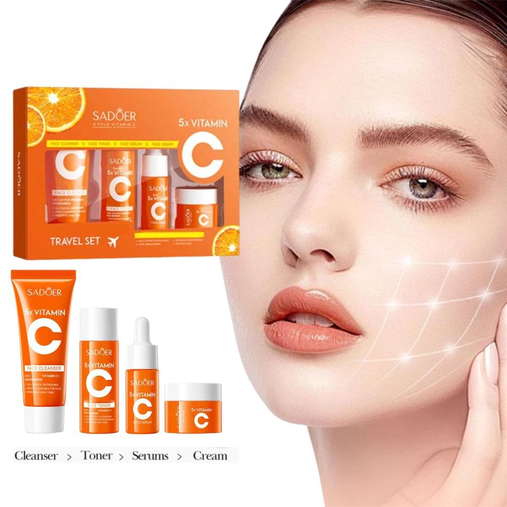 SADOER 4 Buah Krim Wajah Pelem - Vitamin C Serum Face ulasan dan harga