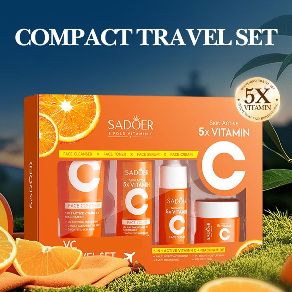 SADOER 4 Buah Krim Wajah Pelem - Vitamin C Serum Face ulasan dan harga