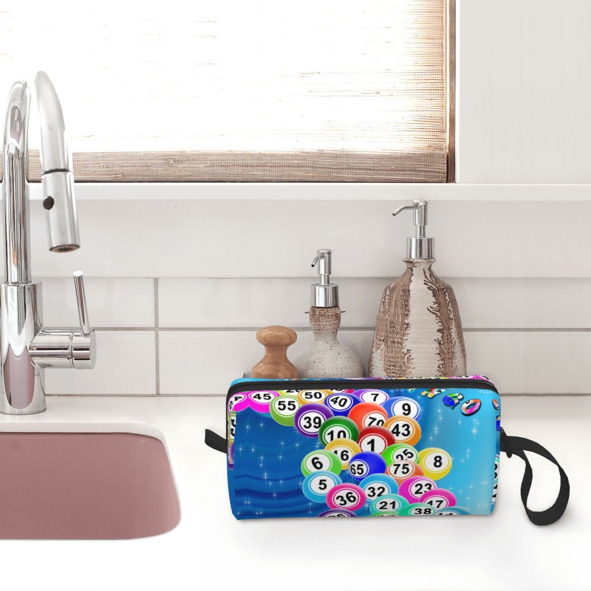 Tas perlengkapan mandi bola Bi - Makeup Beauty Makeup Game ulasan dan harga