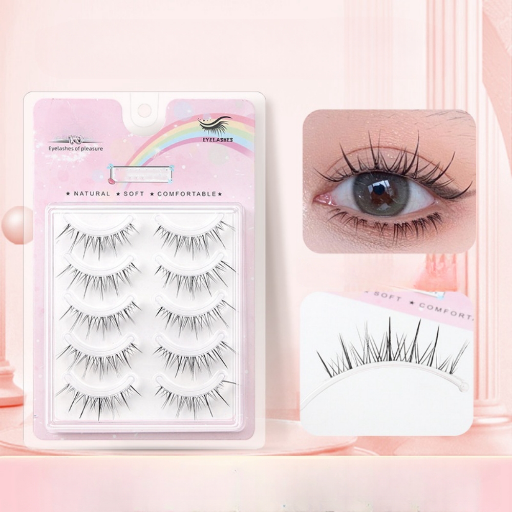 5 Pasang Bulu Mata Palsu Berge - Beauty Makeup Looks ulasan dan harga