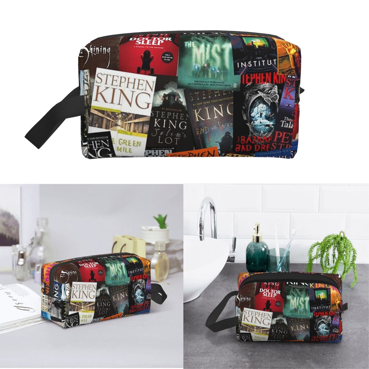 Sampul Buku Stephen King, Tas  - Beauty Makeup Book ulasan dan harga