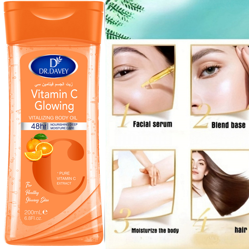 2PCS 200ml DR.DAVEY VITAMIN C  - Vitamin C Serum Face ulasan dan harga
