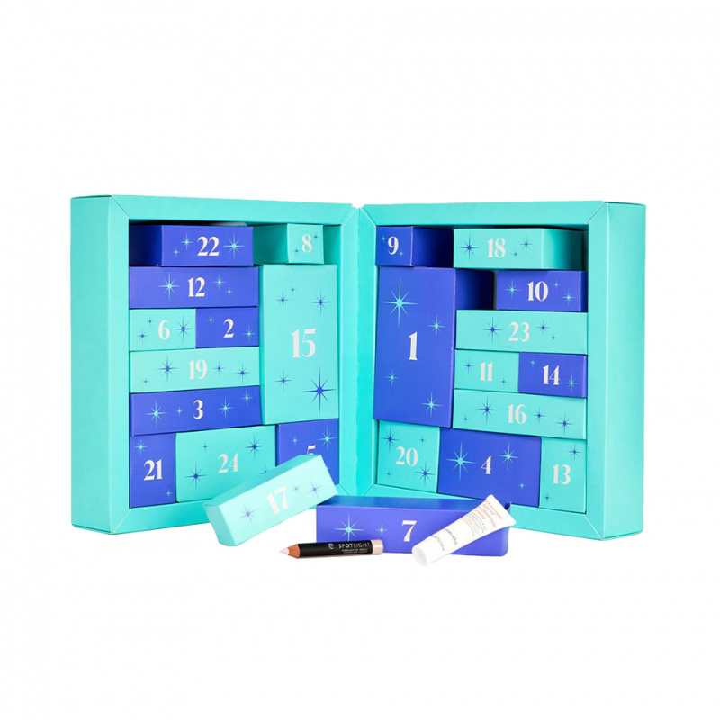 Kotak Kalender Advent Kecantik - Beauty Makeup Advent Calendar ulasan dan harga