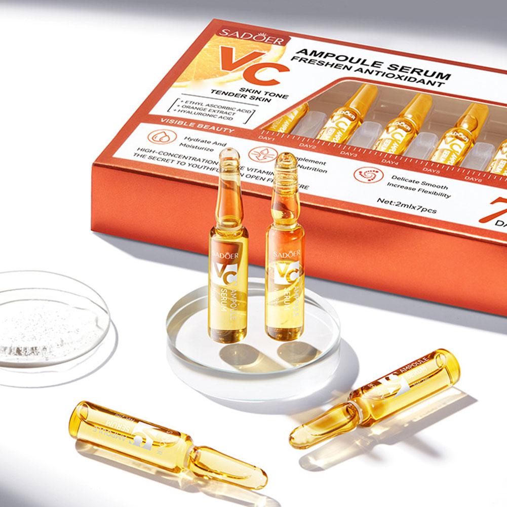 2ml*7 Vial/Kotak Vitamin C Amp - Vitamin C Serum Face ulasan dan harga
