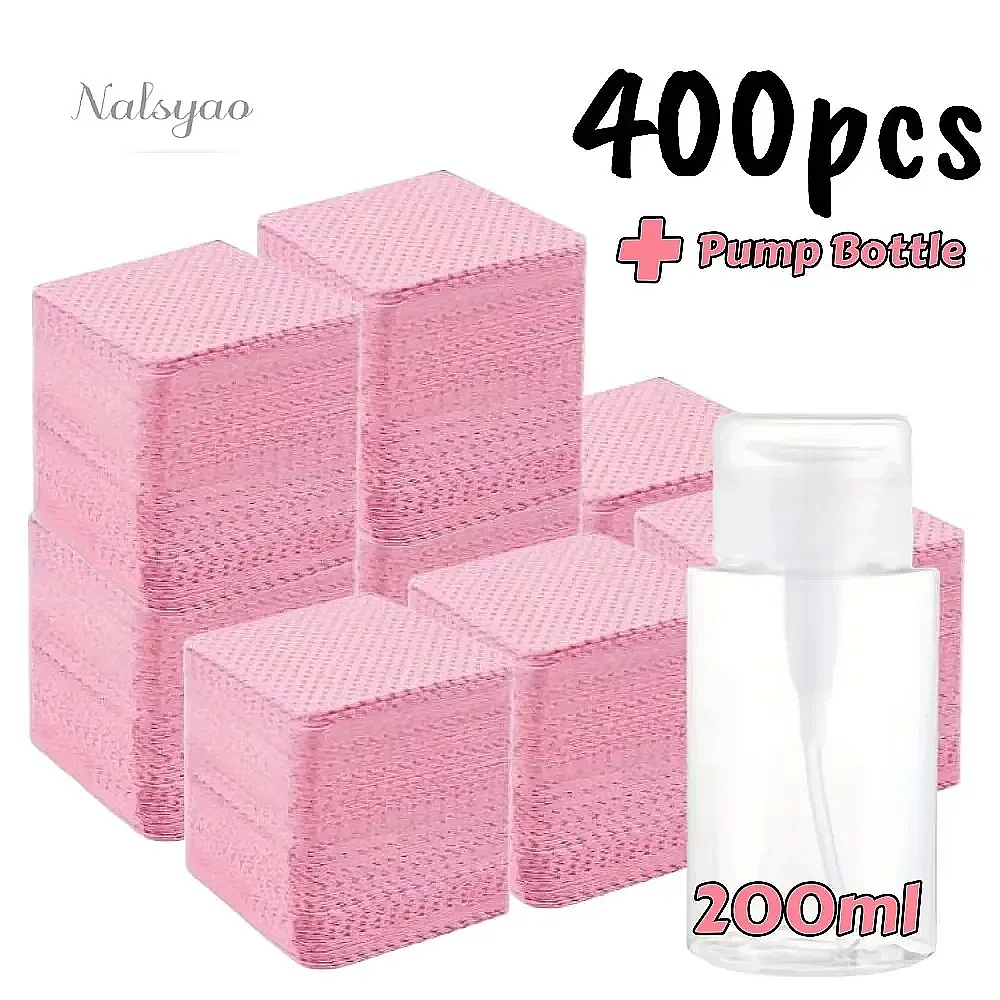 200/400pcs Tisu Pembersih Kuku - Gel Nail Polish ulasan dan harga