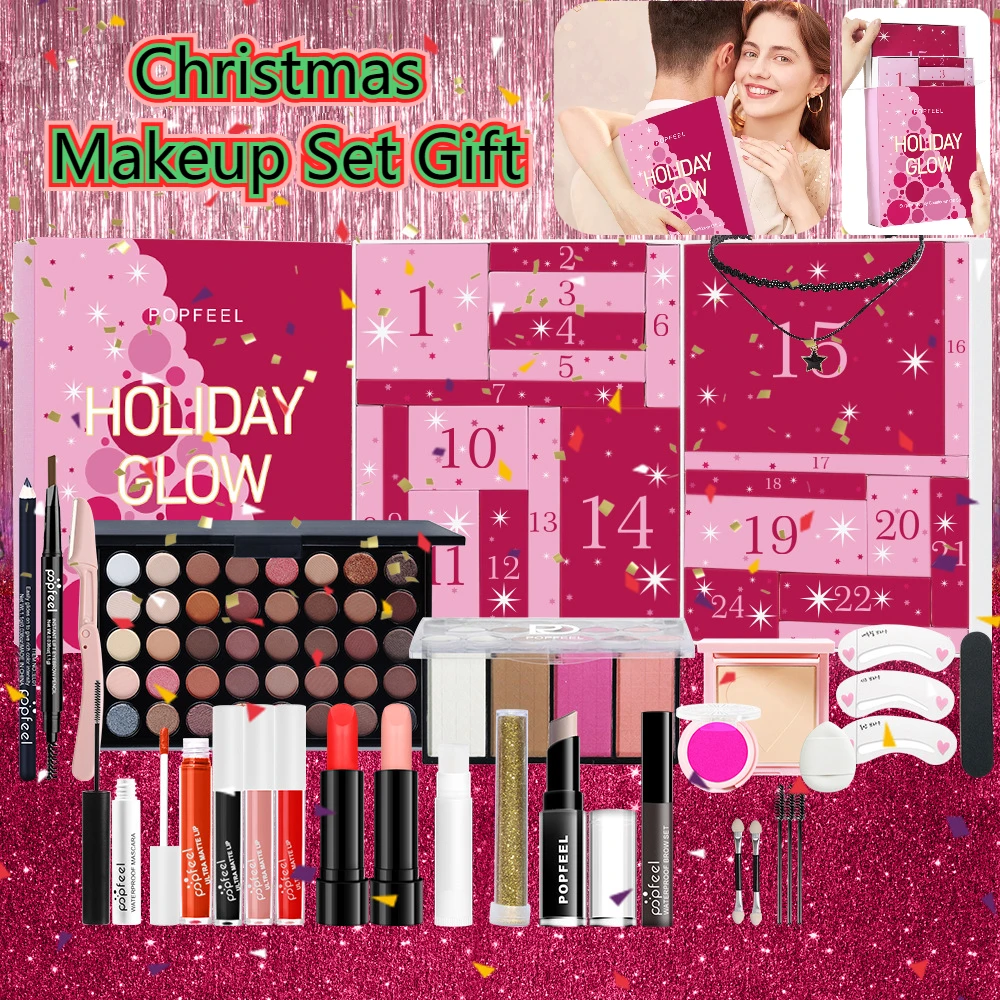 Set Makeup hitung mundur Natal - Beauty Makeup Advent Calendar ulasan dan harga