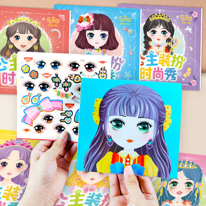 Stiker Berdandan Putri, Stiker - Beauty Makeup Book ulasan dan harga