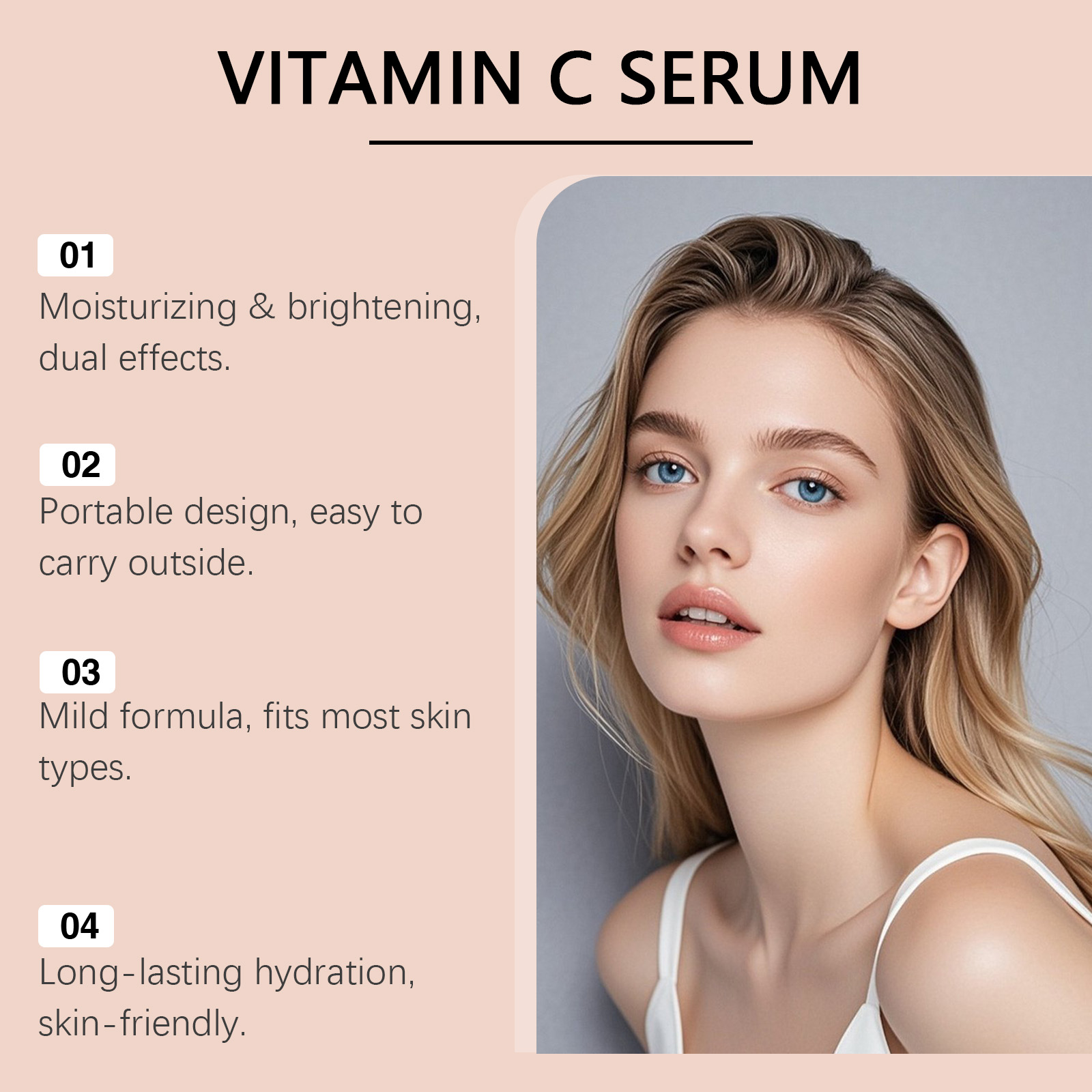 Serum Vitamin C untuk Wajah As - Vitamin C Serum Face ulasan dan harga